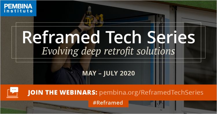 Reframed Tech Series banner with window retrofit