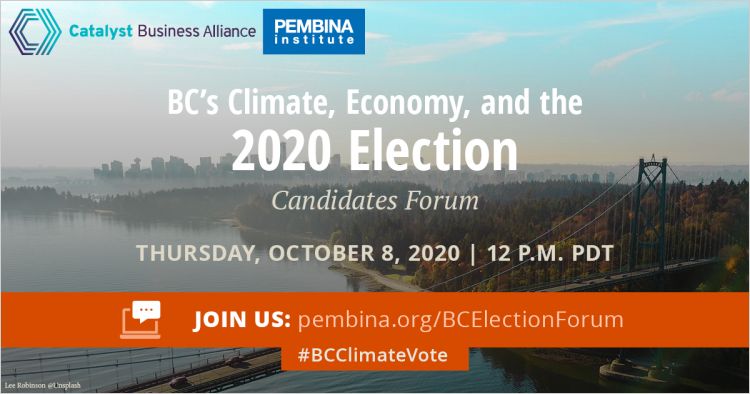 Webinar banner with Vancouver harbour
