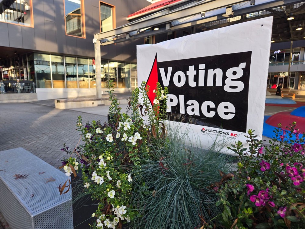 B.C. polling station