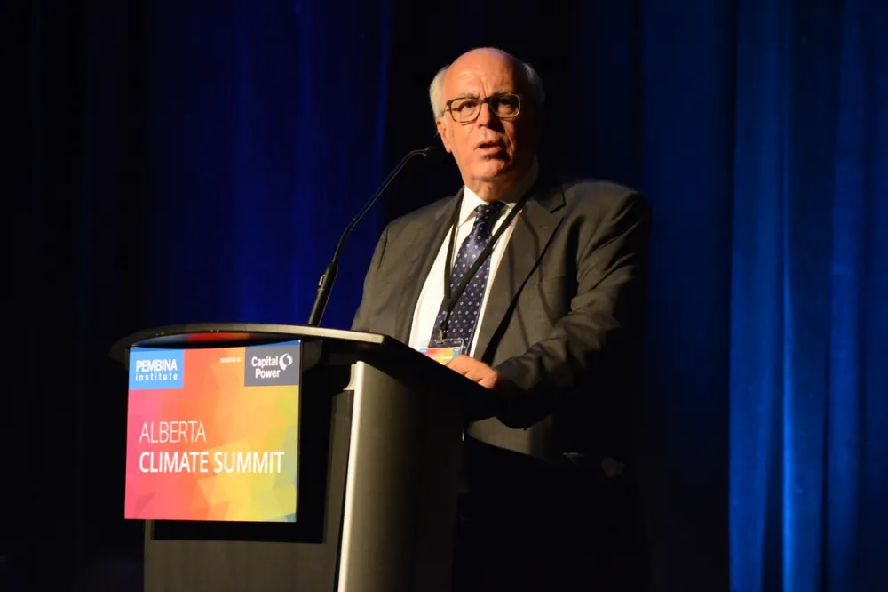 David Runnalls, chair of the Pembina Institute board and Officer of the Order of Canada