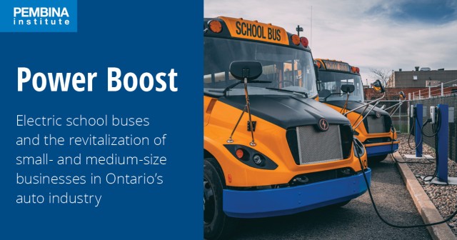 Power Boost: Electric school buses and the revitalization of Ontario’s auto industry