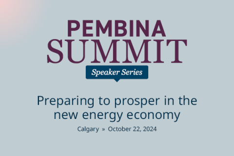 Pembina Summit Speaker series banner