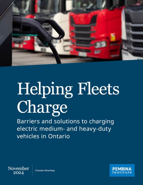 Helping Fleets Charge report cover