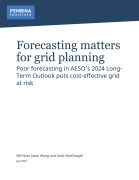 Cover page of report Forecast Matters for Grid Planning