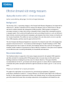 effective demand-side energy measures cover