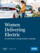 Report cover of Women delivering electric roadmap 