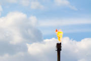 Photo of flaring