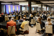 Crowd at the Pembina Institute’s Alberta Climate Summit iin Calgary