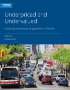 cover for Underpriced and Undervalued with cars on street in Toronto