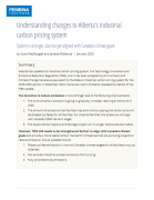 Understanding changes to Alberta’s industrial carbon pricing system cover